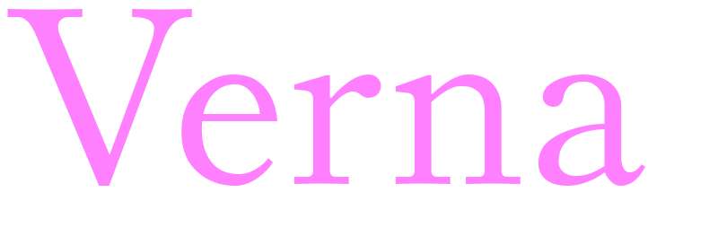 Verna - girls name