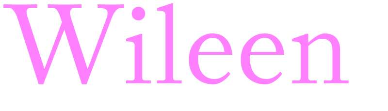 Wileen - girls name