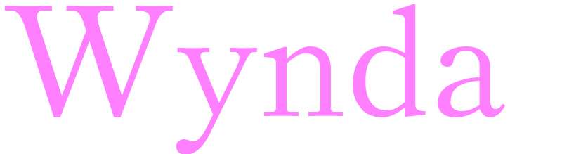 Wynda - girls name