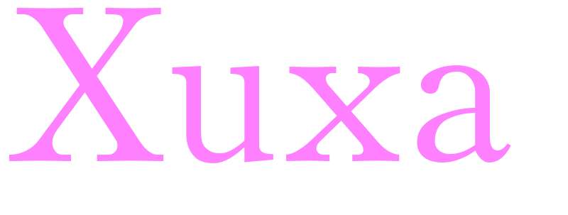 Xuxa - girls name