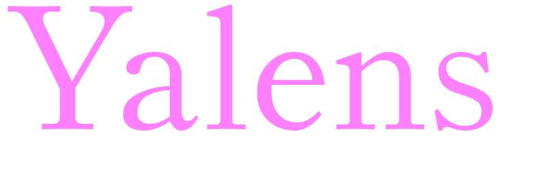 Yalens - girls name