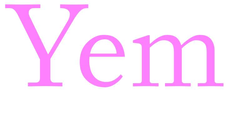 Yem - girls name