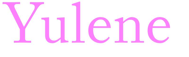 Yulene - girls name