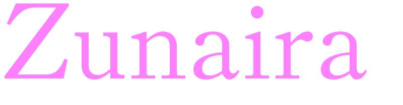 Zunaira | Name for Girls | UK Baby Names